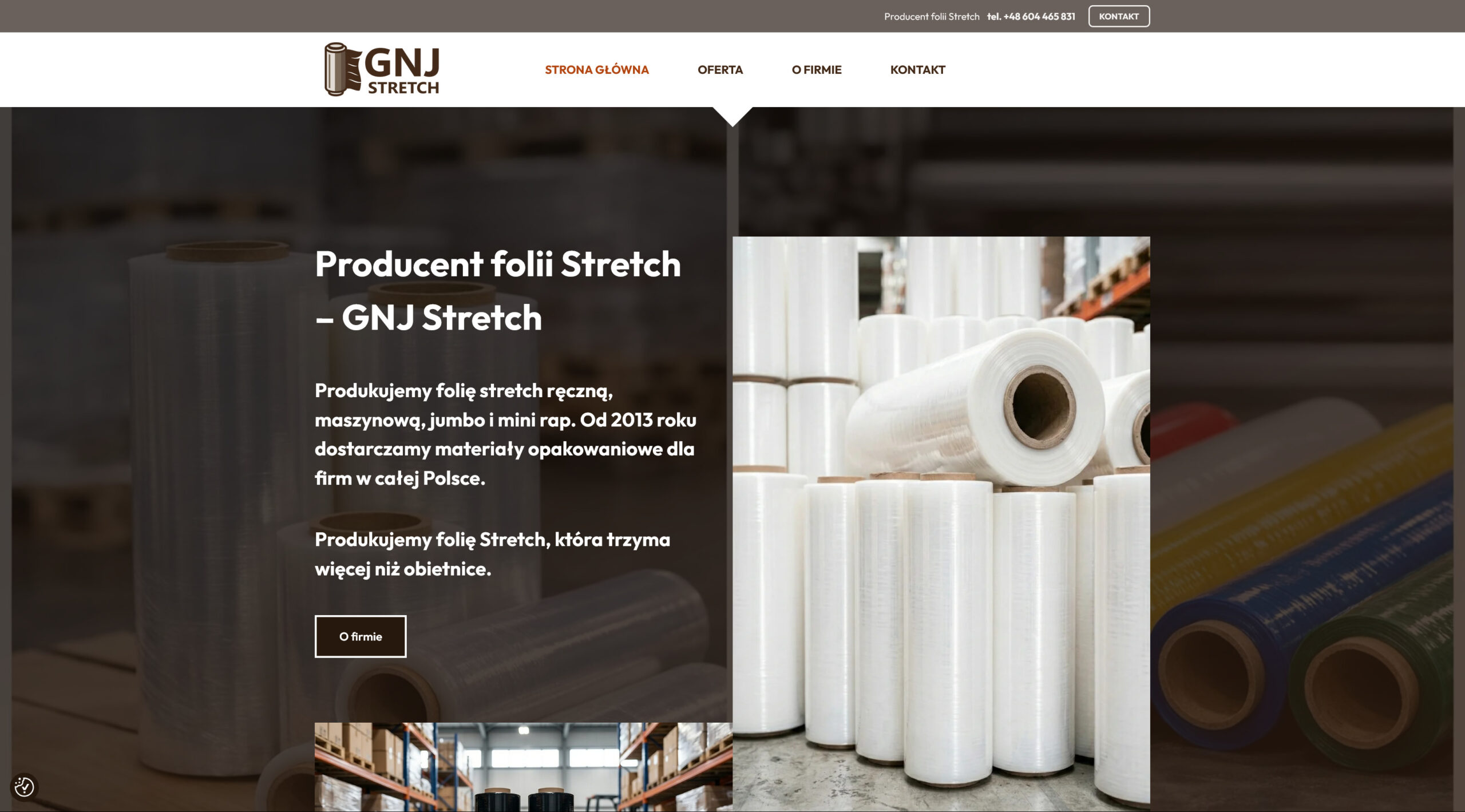 GNJ Stretch Producent folii stretch